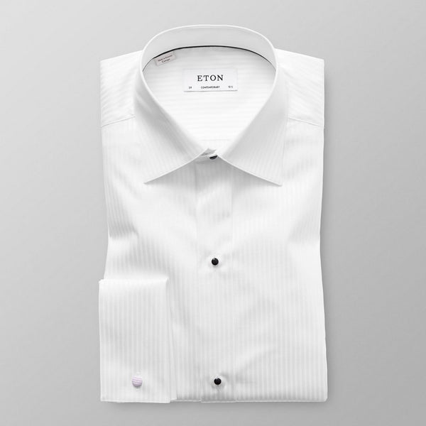 Eton Shirts | Satin Evening Shirt (Contemporary Fit)