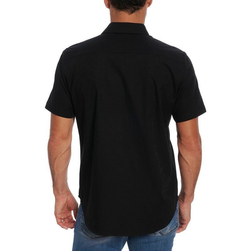 Robert Graham S/S Highland Sport Shirt Black