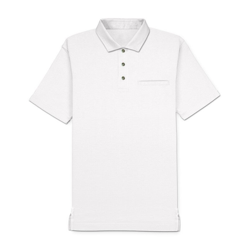 Vastrm | Tech Pique Polo Shirt White